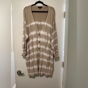 Sanctuary Beige Knit Cardigan 2XL